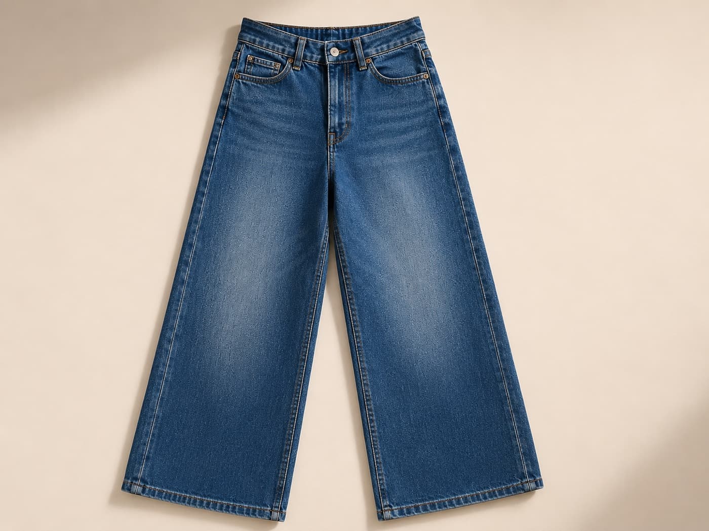 Jeans Wide Leg High Waist — vista 3